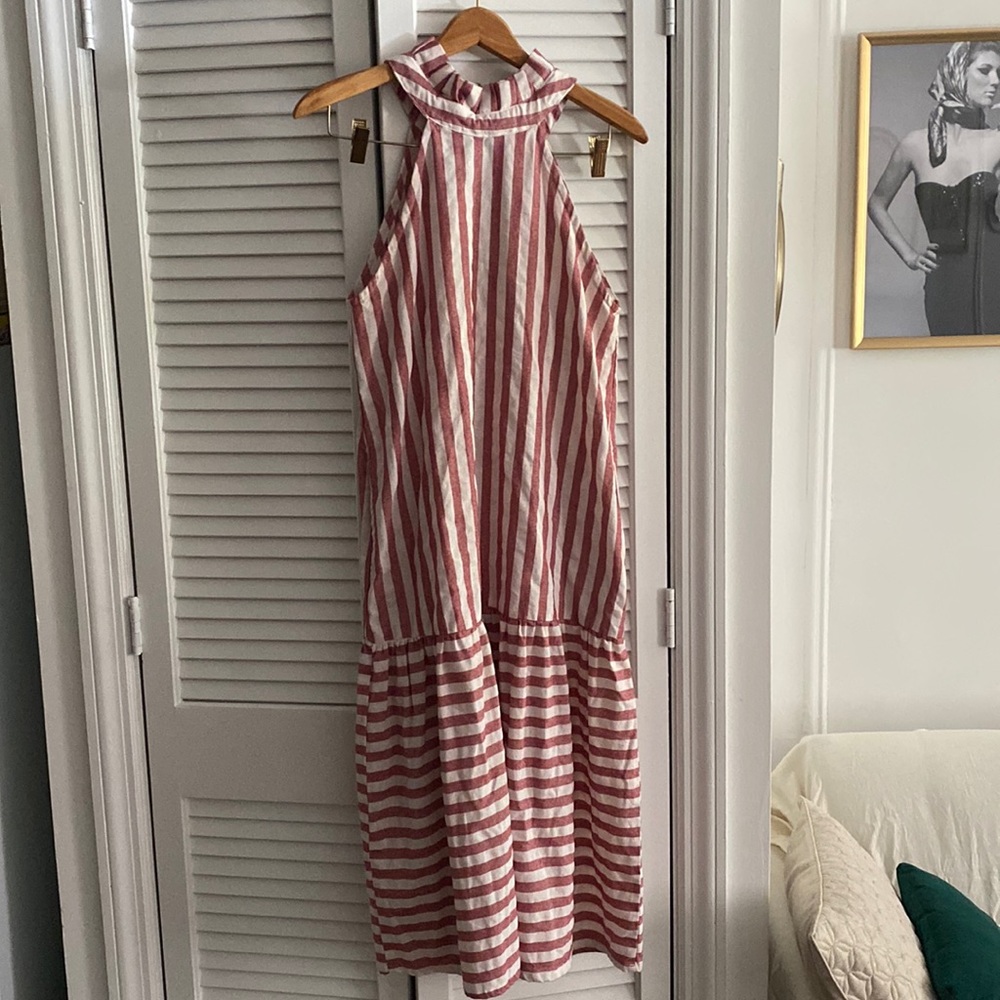 LJC designs halter dress, sz S